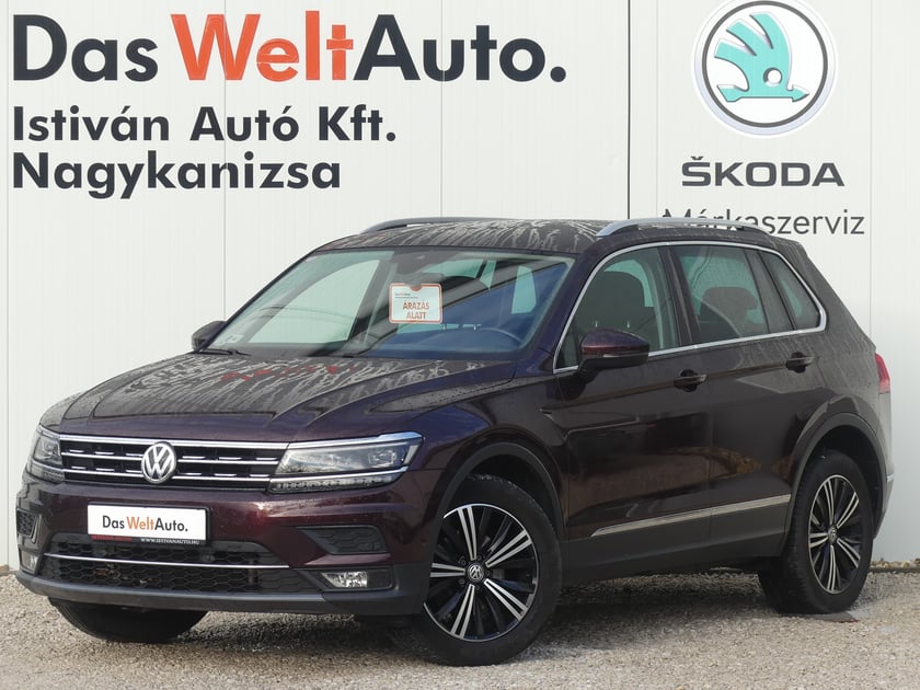 VW Tiguan Highline BMT 2.0 TDI SCR DSG 4Mo