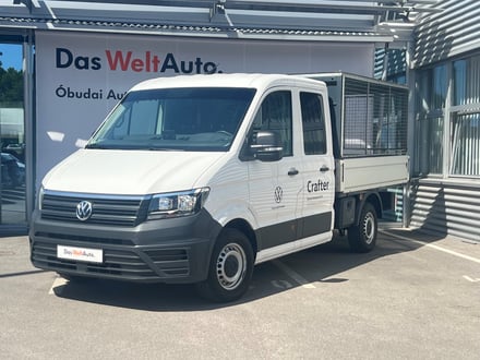 VW Crafter 35 Doka platósKT 2.0 TDI(L3) W3