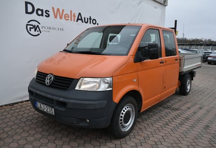 VW T5 Duplakabinos platós HT 2.5 PD TDi